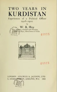 Two Years in Kurdistan (1918-1920)
